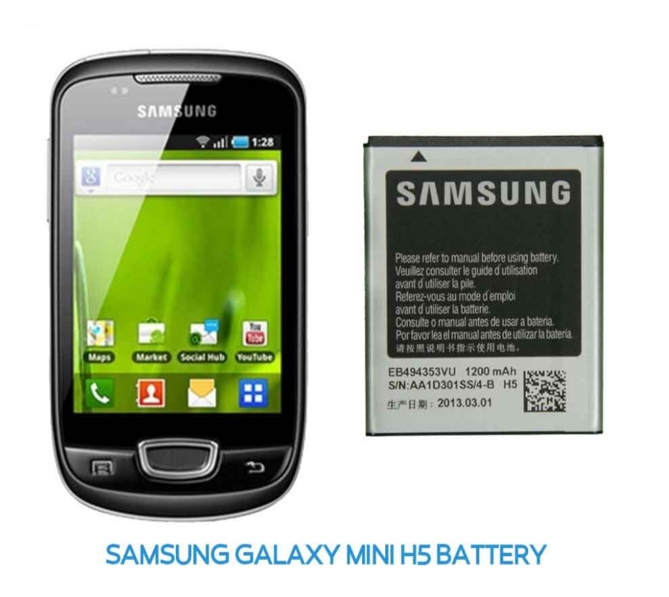 باتری موبایل اصلیS5300/S5570سامسونگ   Samsung Galaxy S5300 Original Battery